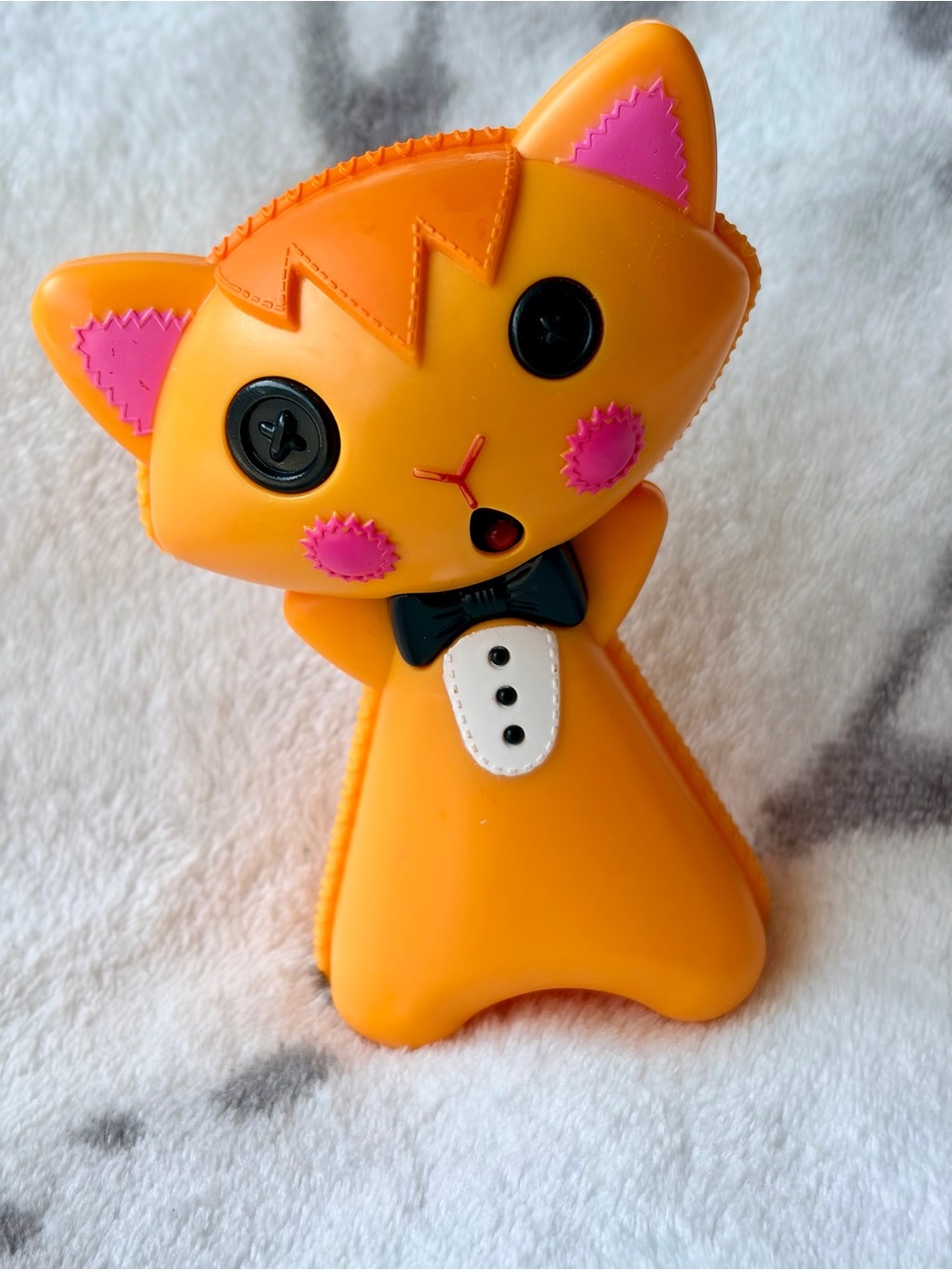 Lalaloopsy (2012) Orange Cat 4.5” Pet Figure to the Harmony B. Sharp Doll